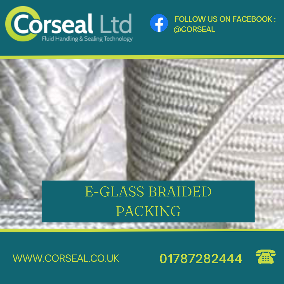 Braided-E GLASS Fibre Packing