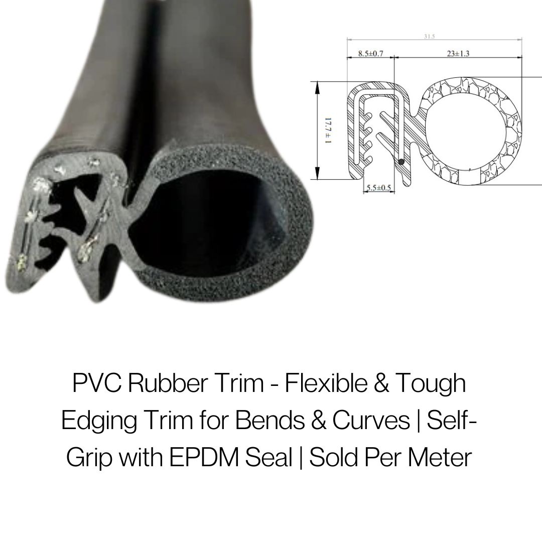 COR A 1.083 EPDM SIDE SEAL WITH SELF GRIP SEAL - Corseal