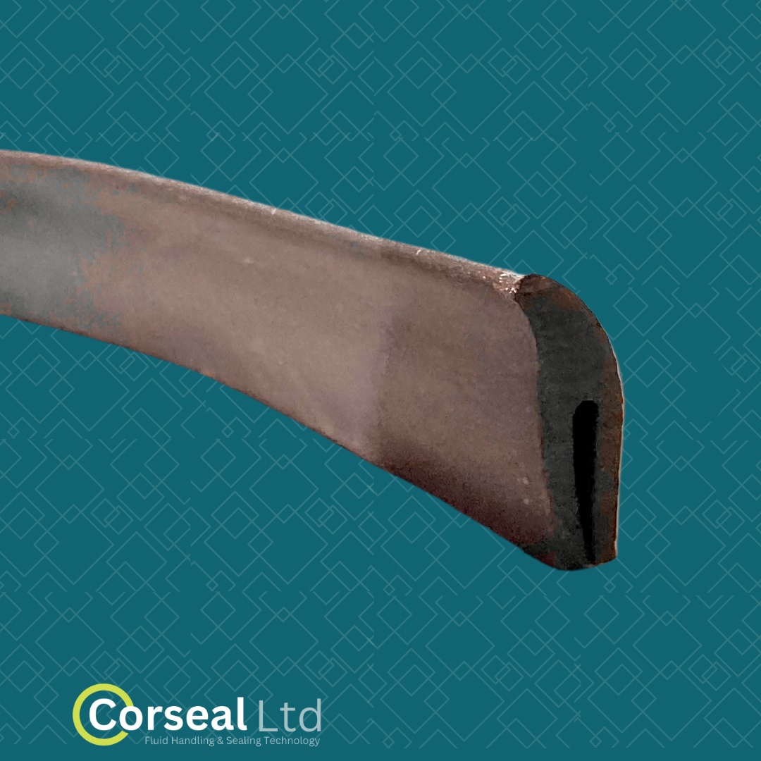 COR 1505 FINNED EPDM EDGE TRIM - Corseal