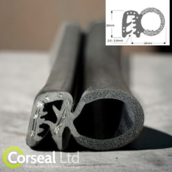 COR 2008 PVC Edge Protector Side Seal - Corseal
