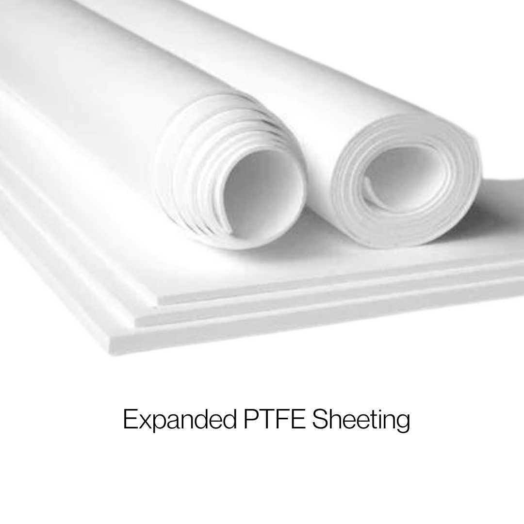 CORTEX Expanded PTFE Gasket Sheet | 1500mm x 1500mm | 500mm x 500mm | Thicknesses 1.5mm or 3mm | High Temperature & Pressure Resistant