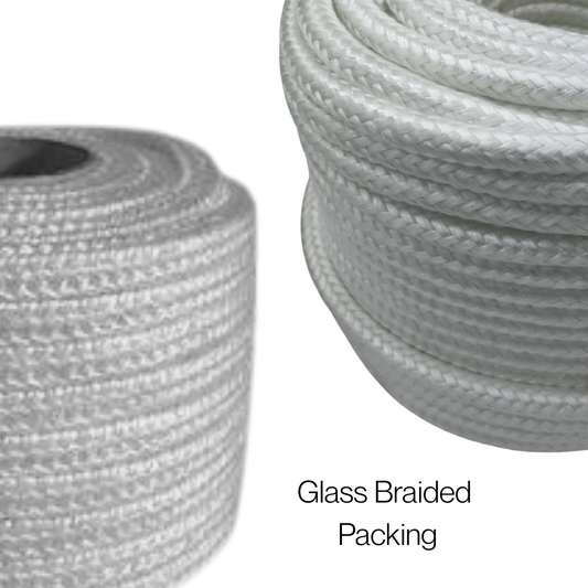 Glass Plaited Braided Packing – High Strength Thermal Seals & Insulation (550°C) | - Corseal