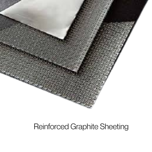 Reinforced Graphite Laminate Sheet with SS316 Insert – Chemical & High-Temperature Gasket Material | 1m x 1m or 500mm x 500mm - Corseal