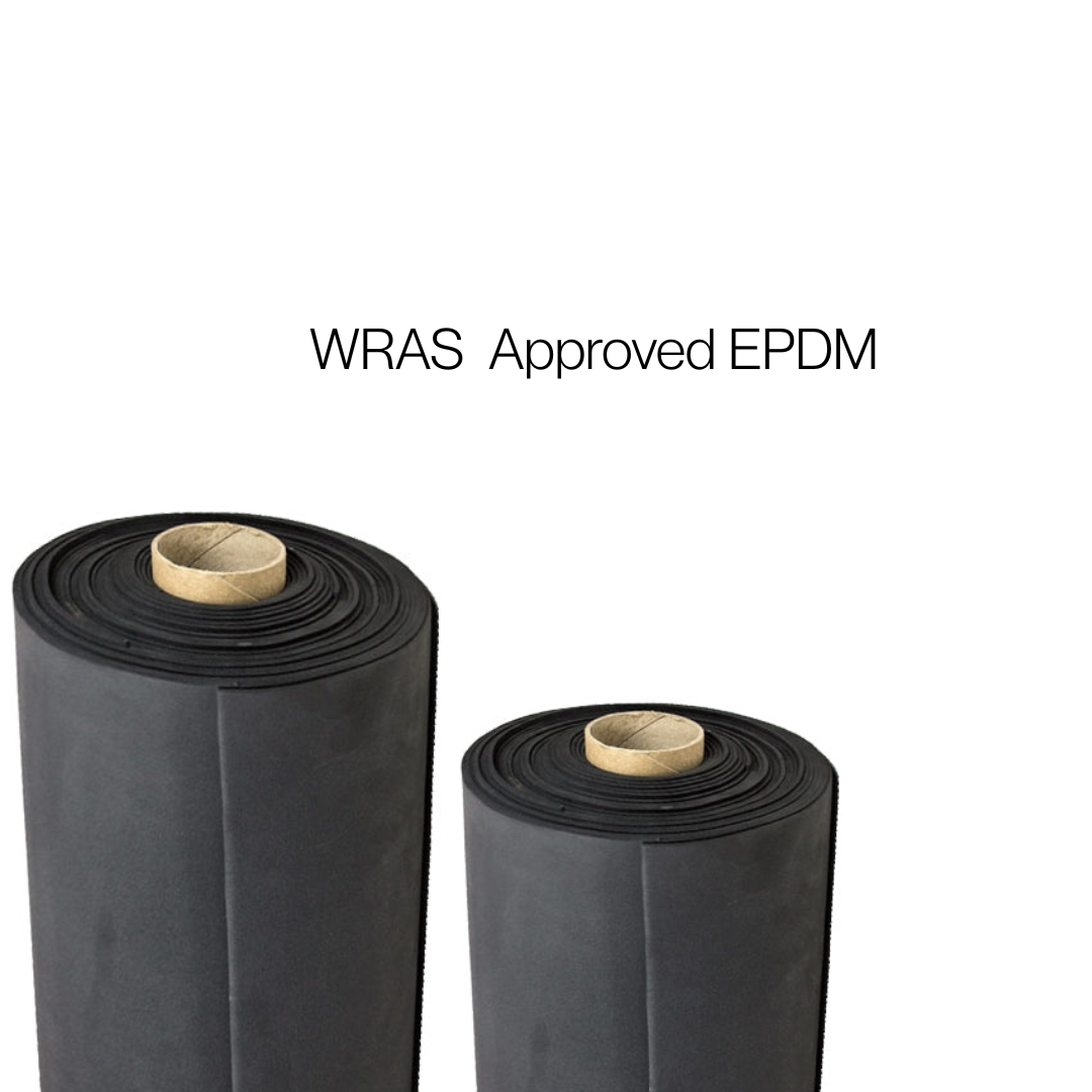 WRAS / WRC Approved EPDM Rubber Sheet – Potable Water Safe | 3mm & 6mm | 1400mm - Corseal