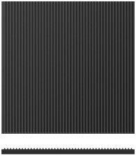 Fine Ribbed Rubber Matting - Corseal