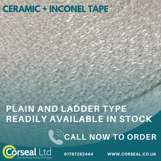Ceramic and Inconel Tape