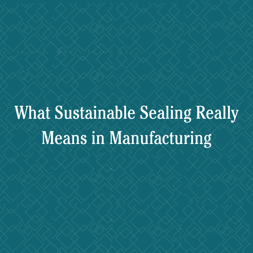 What Sustainable Sealing Really Means in Manufacturing