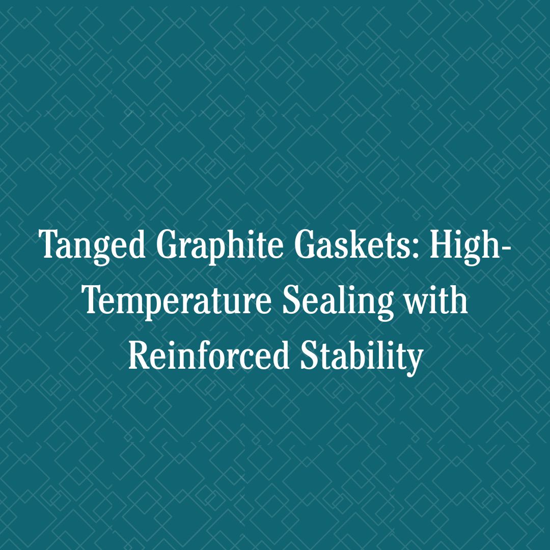 Tanged Graphite Gaskets: High-Temperature Sealing with Reinforced Stability