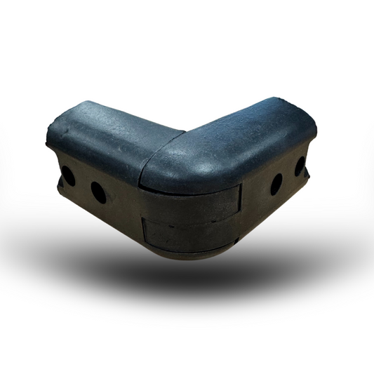 Marine Grade Rubber Corner Double D Fender - Corseal