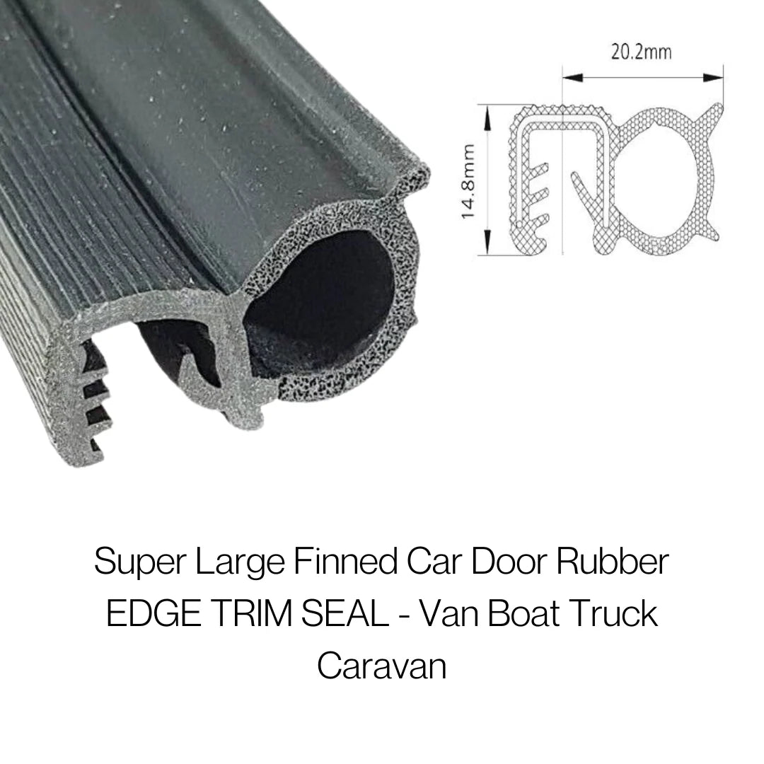 COR 2218 PVC RUBBER DOOR SEAL TRIM SIDE BUBBLE BOOT SEAL - Corseal
