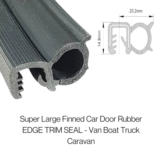 COR 2218 PVC RUBBER DOOR SEAL TRIM SIDE BUBBLE BOOT SEAL