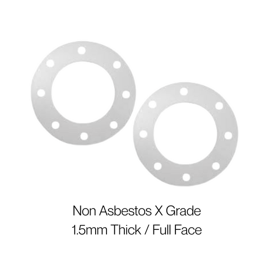 C400  X Grade Non-Asbestos Gasket – Full Face, 1.5mm Thick | 1/2' to 8' | High-Temperature, High-Pressure Resistant