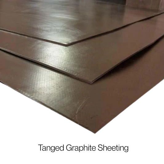 Flexible Graphite Sheet with Stainless Steel 316 Tanged Insert – High Temperature Gasket Material