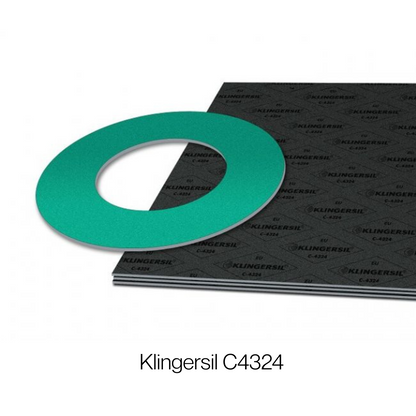 Klingersil C-4324 Gasket Sheet – BS7531 Y Grade, WRAS Approved | 750mm x 500mm | 1500mm x 100mm - Corseal