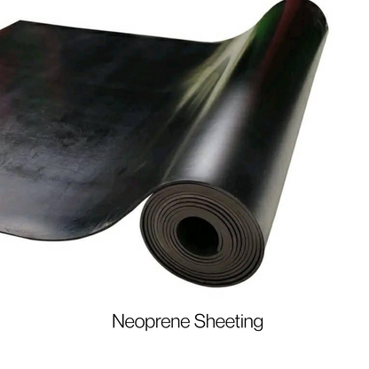 Commercial Neoprene Rubber Sheet – 65 Shore Hardness - Corseal