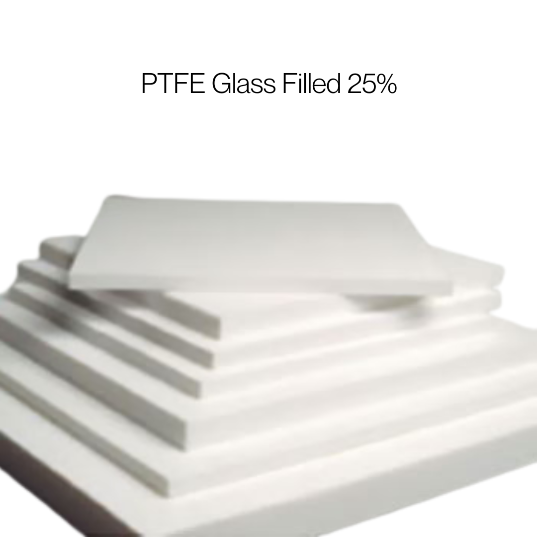 Glass Filled PTFE Sheet – 25% Glass Fibre Reinforced – Corseal