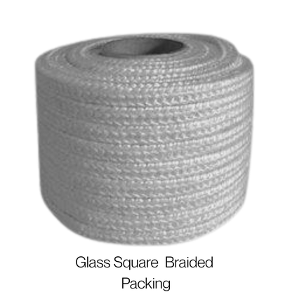 Glass Plaited Braided Packing – High Strength Thermal Seals & Insulation (550°C) | - Corseal