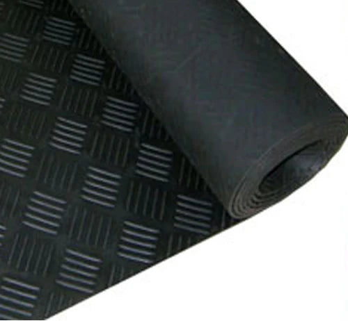 Checker Plate Rubber Matting - Corseal