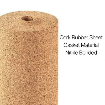 Nitrile Bonded Cork Gasket Sheet – Oil & Fuel Resistant | 1000mm x 1000mm | 1.5mm, 3mm, 6mm Thickness