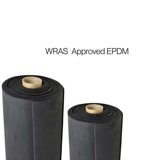 WRAS / WRC Approved EPDM Rubber Sheet – Potable Water Safe | 3mm & 6mm | 1400mm