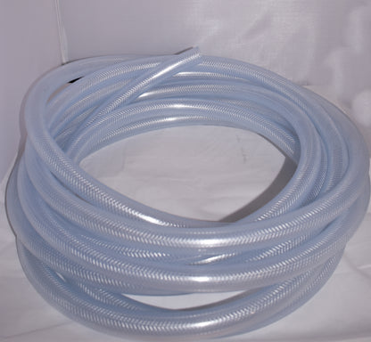 XL - Lightweight Clear Braided PVC Hose - Corseal