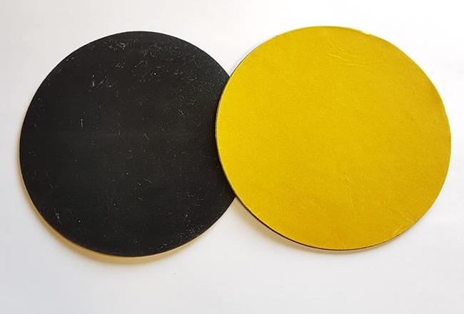 Zero Residue Adhesive Flange Rubber Discs - Corseal