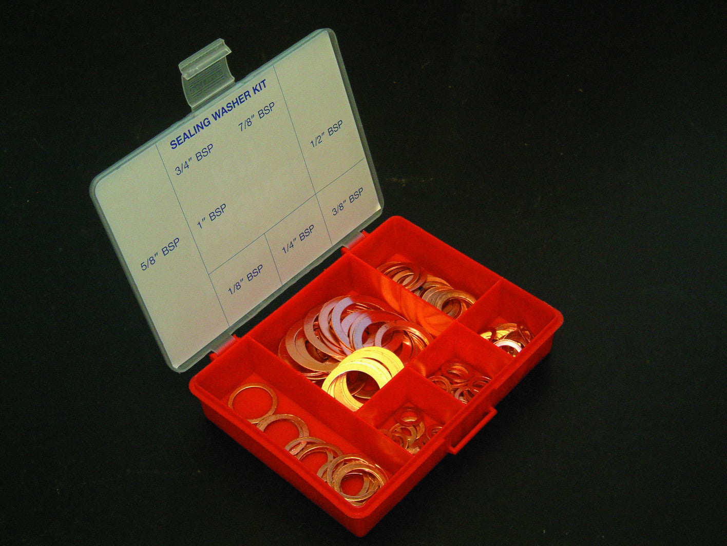 Washers Kit Copper Metric - Corseal
