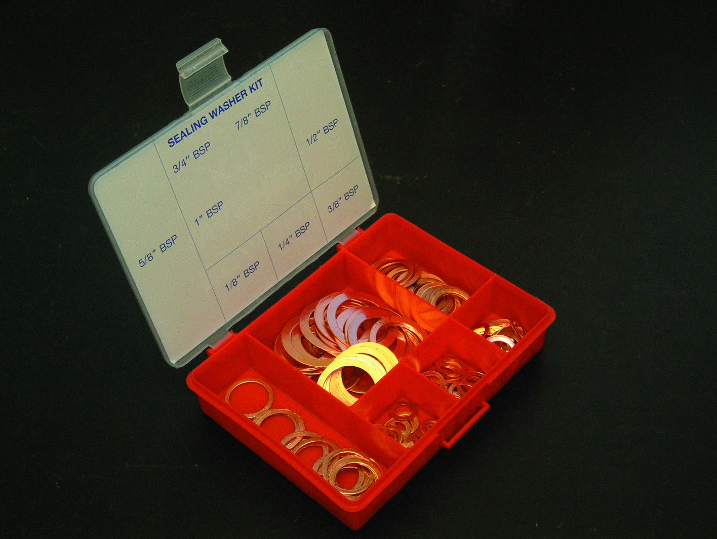 Washer Kit Copper Imperial size - Corseal