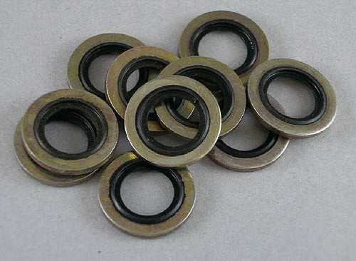Mild Steel Bonded Seals (Metric) - 10 Pack - Corseal