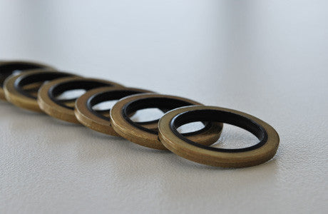 Mild Steel Bonded Seals - 10 Pack - Corseal